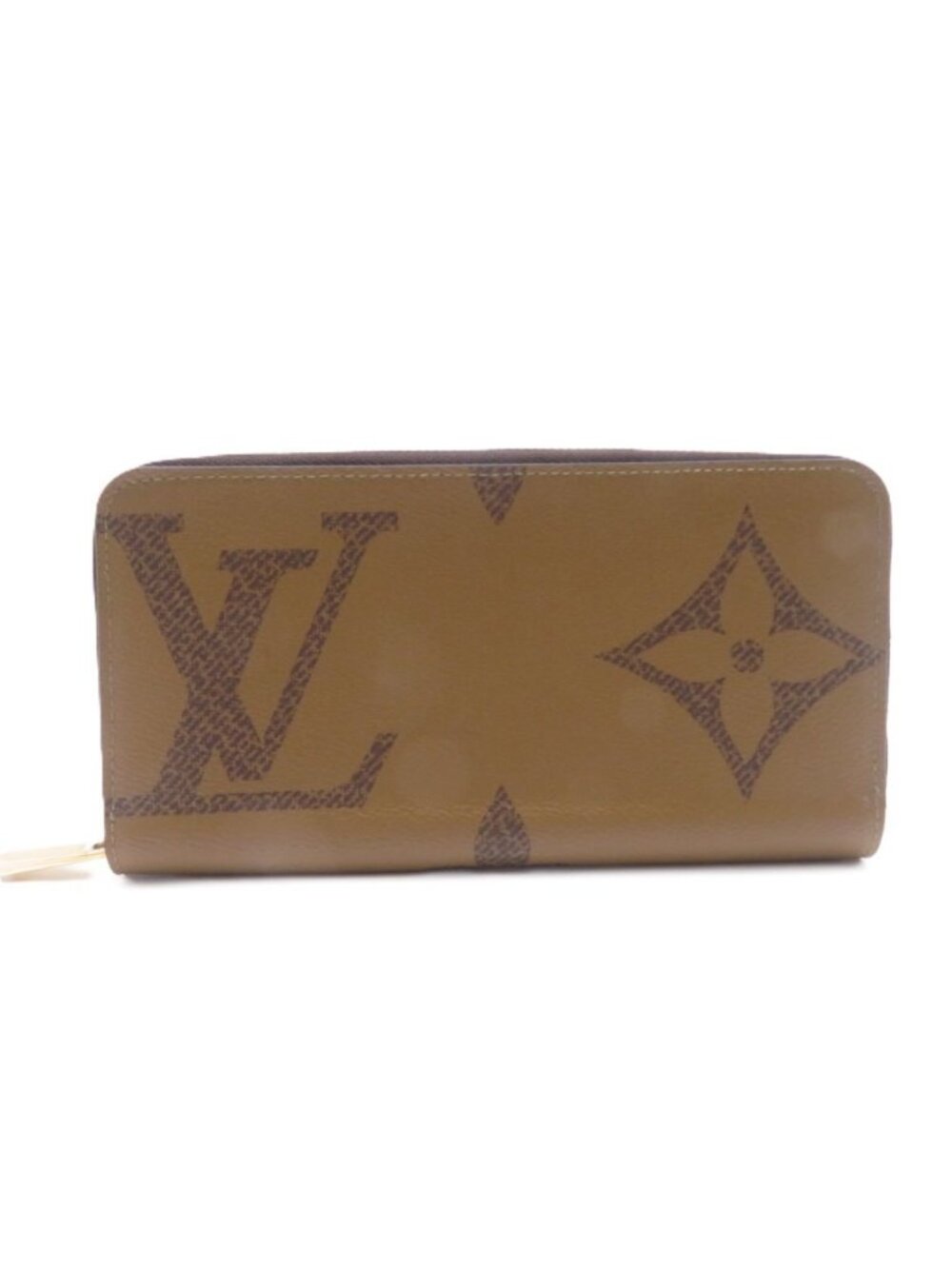 Louis Vuitton Zippy Wallet Monogram Giant Reverse Long Brown